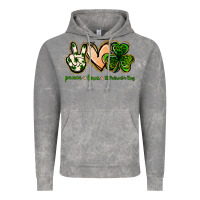 Cloud Rock peace love st.patrick's day Vintage Hoodie - Jasminsmagicworld