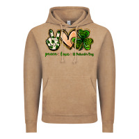 Vintage Coffee peace love st.patrick's day Vintage Hoodie - Jasminsmagicworld