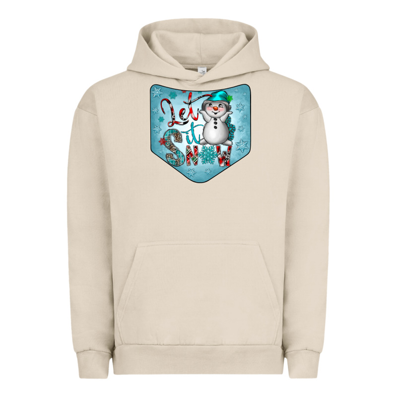Christmas Pocket Urban Hoodie by CowhideDigitalArt | Teevron