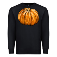 Black Pumpkin Premium Sweatshirt - FaDigitalArtStudio