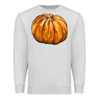 Dove Grey Pumpkin Premium Sweatshirt - FaDigitalArtStudio