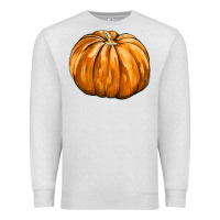 Oatmeal Heather Pumpkin Premium Sweatshirt - FaDigitalArtStudio