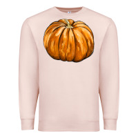 Pale Pink Pumpkin Premium Sweatshirt - FaDigitalArtStudio