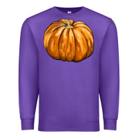 Purple Pumpkin Premium Sweatshirt - FaDigitalArtStudio