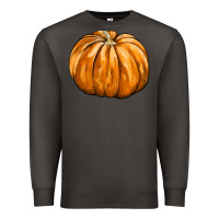 Smoke Pumpkin Premium Sweatshirt - FaDigitalArtStudio
