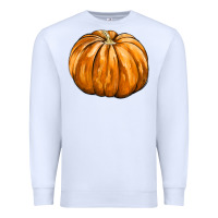 White Pumpkin Premium Sweatshirt - FaDigitalArtStudio
