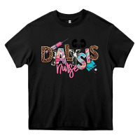 Black dialysis nurse Heavy Core Tee - NancyCooperArtShop