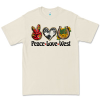 Bone peace love west Premium Tee - BarkalooDesign