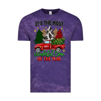 Cloud Purple its the most wonderful time of the year Vintage Tee - MaliasSmallBusiness