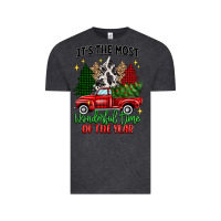 Vintage Black its the most wonderful time of the year Vintage Tee - MaliasSmallBusiness
