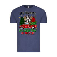 Vintage Denim its the most wonderful time of the year Vintage Tee - MaliasSmallBusiness