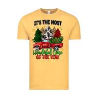 Vintage Mustard its the most wonderful time of the year Vintage Tee - MaliasSmallBusiness