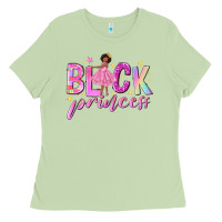 Matcha black princess black girl Ladies Tee - NancyCooperArtShop
