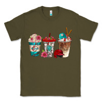 Army Green western baseball coffee cups bbs Classic Tee - BundleAndBundleShop