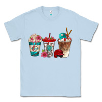 Dusty Blue western baseball coffee cups bbs Classic Tee - BundleAndBundleShop