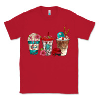 Red western baseball coffee cups bbs Classic Tee - BundleAndBundleShop