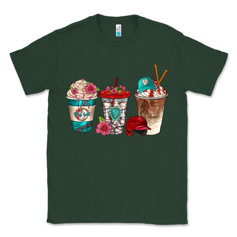 Western Baseball Coffee Cups Bbs Classic Tee by BundleAndBundleShop | Teevron