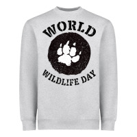 World Wildlife Day Heavyweight Sweatshirt | Teevron