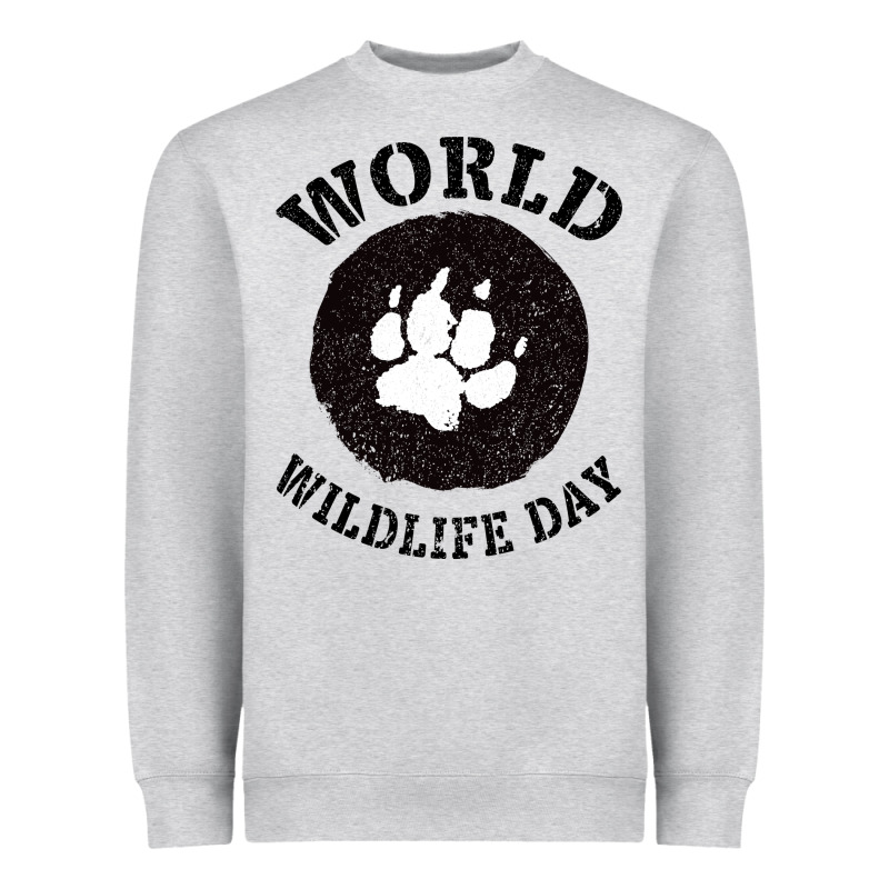 World Wildlife Day Heavyweight Sweatshirt by Bettercallsaul | Teevron
