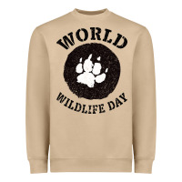 Mushroom World Wildlife Day Heavyweight Sweatshirt - Bettercallsaul