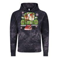 Christmas Santa And Reindeer Truck Vintage Hoodie | Teevron