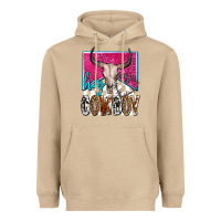 Mushroom western hey cowboy Heavyweight Hoodie - OliviaCreatesArt