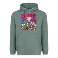 Sage western hey cowboy Heavyweight Hoodie - OliviaCreatesArt