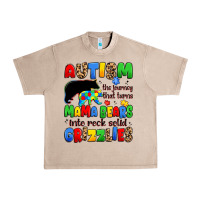French Oak autism the journey that turns mama bears Urban Heavy Tee - JahusDesignShop