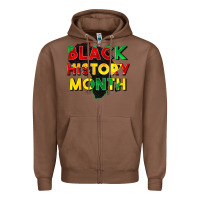 Chestnut black history month Zipper Hoodie - CowGirlArtShop