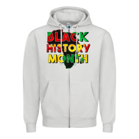Black History Month Zipper Hoodie | Teevron