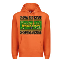 Carrot Dead inside but feeling lucky 20oz skinny tumbler Premium Hoodie - HowdyJamesFarm