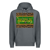 Rock Dead inside but feeling lucky 20oz skinny tumbler Premium Hoodie - HowdyJamesFarm