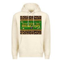Sandshell Dead inside but feeling lucky 20oz skinny tumbler Premium Hoodie - HowdyJamesFarm