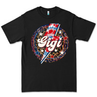 Black Western Gigi Patriotic Premium Tee - LillyAllenDesigns