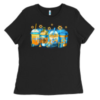 Black hanukkah coffee Ladies Tee - Jasminsmagicworld