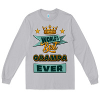 Moon Dust world's best grampa ever Long Sleeve Tee - Jasminsmagicworld