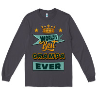 Smoke world's best grampa ever Long Sleeve Tee - Jasminsmagicworld