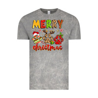 Cloud Rock merry christmas paws Vintage Tee - MaliasSmallBusiness
