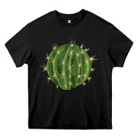 Black cactus Heavy Core Tee - BarkalooDesign