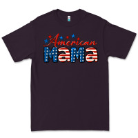 Plum American Mama Premium Tee - LillyAllenDesigns