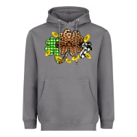 Storm St. Patrick's Day shamrocks Heavyweight Hoodie - OliviaCreatesArt