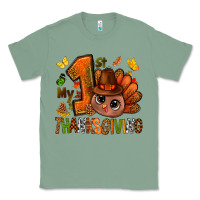 Sage my first thanksgiving with turkey bbs Classic Tee - BundleAndBundleShop