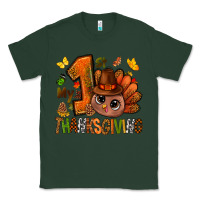 Sports Green my first thanksgiving with turkey bbs Classic Tee - BundleAndBundleShop