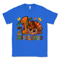 True Royal my first thanksgiving with turkey bbs Classic Tee - BundleAndBundleShop