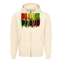 Sandshell black and proud Zipper Hoodie - CowGirlArtShop