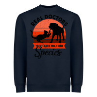 Navy Treat More Than One Species Heavyweight Sweatshirt - Bettercallsaul