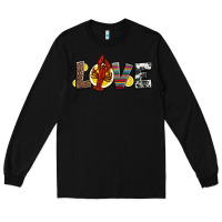 Black love crawfish western mardi gras Long Sleeve Tee - Jasminsmagicworld