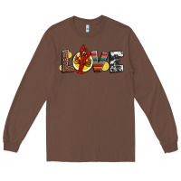 Chestnut love crawfish western mardi gras Long Sleeve Tee - Jasminsmagicworld
