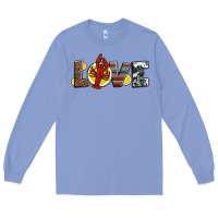 Colony Blue love crawfish western mardi gras Long Sleeve Tee - Jasminsmagicworld