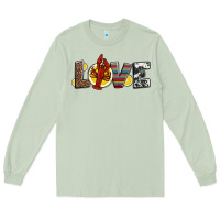 Matcha love crawfish western mardi gras Long Sleeve Tee - Jasminsmagicworld